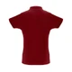 Рубашка поло женская TH Clothes Berlin Woman 200, бордовая - фото № 3