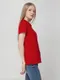 Футболка поло женская Unit Virma Lady, красная - фото № 6