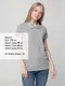Футболка поло женская Unit Virma Lady, серый меланж - фото № 4