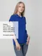 Футболка поло женская Unit Virma Lady, ярко-синяя - фото № 4