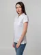 Футболка поло женская Unit Virma Premium Lady, белая - фото № 6