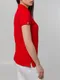 Футболка поло женская Unit Virma Premium Lady, красная - фото № 9