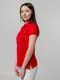 Футболка поло женская Unit Virma Premium Lady, красная - фото № 7
