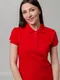 Футболка поло женская Unit Virma Premium Lady, красная - фото № 10