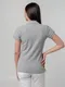 Футболка поло женская Unit Virma Premium Lady, серый меланж - фото № 8