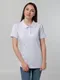 Футболка поло женская Unit Virma Stretch Lady, белая - фото № 5