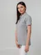Футболка поло женская Unit Virma Stretch Lady, серый меланж - фото № 6