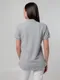 Футболка поло женская Unit Virma Stretch Lady, серый меланж - фото № 7