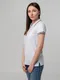 Футболка поло женская Unit Virma Stripes Lady, белая - фото № 8