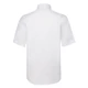 Рубашка мужская Fruit of the Loom Short Sleeve Oxford Shirt, белая - фото № 2
