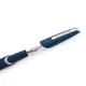 Ручка перьевая Pininfarina PF Two Dark Blue, серебряная / темно-синяя - фото № 4