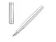 Ручка перьевая Cerruti 1881 Zoom Classic Silver, серебряная - фото № 1