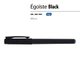 Ручка пластиковая гелевая Egoiste Black, синие чернила, корпус черный - фото № 2