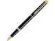 Ручка роллер Waterman Hemisphere Black GT, черная / золотая - фото № 1