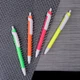 Ручка шариковая пластиковая Lecce Pen Forte Neon, неоновый красная / белая - фото № 2