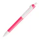 Ручка шариковая пластиковая Lecce Pen Forte Neon, неоновый светло-розовый / белая - фото № 2