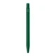 Ручка шариковая из переработанного алюминия с металлическим зажимом, зеленая - фото № 5