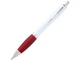 Ручка шариковая из переработанной пластмассы Nash, белая / красная - фото № 1