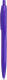 Ручка шариковая пластиковая Darom Color, фиолетовая - фото № 1