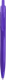 Ручка шариковая пластиковая Darom Color, фиолетовая - фото № 3