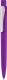 Ручка шариковая пластиковая Master Soft, фиолетовая - фото № 1