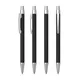 Ручка шариковая металлическая CPen Ray, soft touch, черная - фото № 3