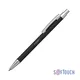 Ручка шариковая металлическая CPen Ray, soft touch, черная - фото № 1