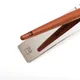 Ручка шариковая деревянная с подставкой Pininfarina Piuma Leonardo Pear Wood, бордовая / серебряная - фото № 7