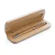 Ручка шариковая деревянная в пенале XD Collection Bamboo, коричневая - фото № 4