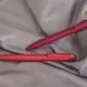 Ручка шариковая металлическая Chili Jupiter, soft touch, красная - фото № 2