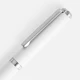 Ручка шариковая металлическая Inkish Chrome, белая - фото № 3