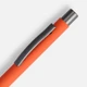 Ручка шариковая металлическая Open Atento Soft Touch, оранжевая - фото № 3