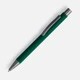 Ручка шариковая металлическая Open Atento Soft Touch, зеленая - фото № 1