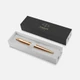 Ручка шариковая металлическая Parker Jotter Gold GT, золотая - фото № 4