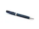 Ручка шариковая металлическая Parker Sonnet Core Subtle Blue CT, синяя / серебряная - фото № 2