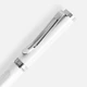 Ручка шариковая металлическая Phase, Ver. 2, белая - фото № 3