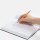 Ручка шариковая металлическая Slim Beam, оранжевая - фото № 3