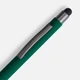 Ручка шариковая металлическая со стилусом Open Atento Soft Touch, зеленая - фото № 3