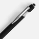 Ручка шариковая металлическая со стилусом Open Pointer Soft Touch, черная - фото № 3