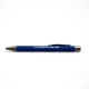 Ручка шариковая металлическая Ultra Pen Direct Mirror, soft-touch, синяя - фото № 3