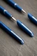 Ручка шариковая Pininfarina PF Two Blue, голубая / серебряная - фото № 6