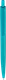 Ручка шариковая пластиковая Hit Color, бирюзовая - фото № 1