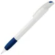 Ручка шариковая пластиковая Lecce Pen Nove, синяя/ белая - фото № 1