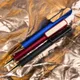 Ручка шариковая пластиковая NeoPen Glossy Gold, красная / золотая - фото № 5