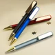 Ручка шариковая пластиковая NeoPen Glossy Gold, серебряная / золотая - фото № 3