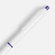 Ручка шариковая пластиковая Open Bright Pop, белая / фиолетовая - фото № 3