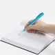 Ручка шариковая пластиковая Open Swiper SQ Soft Touch, голубая - фото № 4