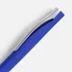 Ручка шариковая пластиковая Pin Soft Touch, ver. 2, синяя - фото № 3
