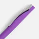Ручка шариковая пластиковая Pin Soft Touch, ver.2, фиолетовая - фото № 3