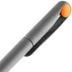 Ручка шариковая пластиковая Prodir DS1 TMM Dot, серая / оранжевая - фото № 6